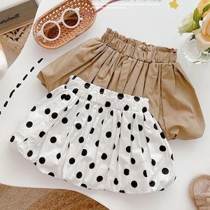 Jupes enfants bébé filles été Dot coréen petite taille moyenne Tutu dentelle fleur bourgeon jupe enfant en bas âge enfants mode vêtements 6M-6Y