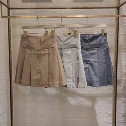 Faldas Kuzuwata cintura alta plisada minifalda Harajuku japonés con pantalones cortos de seguridad Otoño Invierno Jupe Faldas Mujer Moda gótica 230308