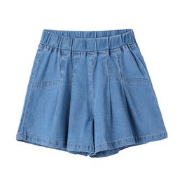 Jupes Little maven Bleu Jupe Denim Bébé Filles Vêtements d'été Belle et Confort pour Enfants 2 à 7 ans 230420