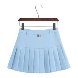 Jupes joyeuses jolies femmes jupe 2021 taille haute boule plissée femmes solide a-ligne marin grande taille japonais uniforme scolaire