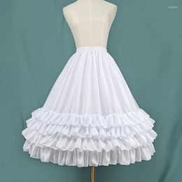 Skirts Nonse 70cm Lolita Magic Rok Ondersteuning Violent Fishbone Carmen Underskirt verstelbare petticoat