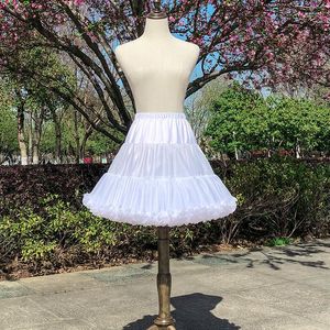 Jupes jupons Lolita Cosplay mariée Crinoline dame filles sous-jupe pour fête blanc noir Ballet danse jupe Tutu