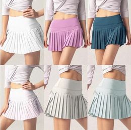 Rokken Scuba Designer Rok Zomer Dames Minirok Korte Rok Tennisrok Yoga Shorts Gymkleding Dames Hardlopen Sport Fitness Golfrokken met zak Seks S94z #