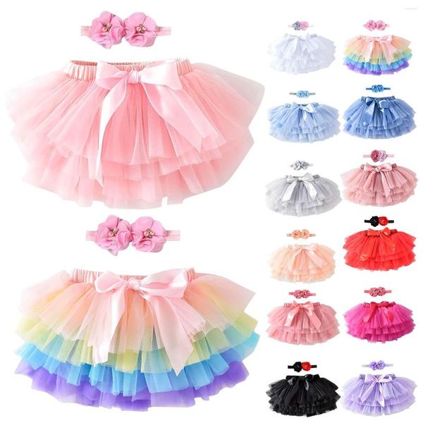 Jupes Courtes Pour Bébés Avec Coronet Clubs Party Bow Tulle Bulle Offre De Design Élégant Et De Mode Faldas