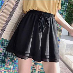 Jupes shorts pantalons femmes coréens mode harajuku pantalon chaud femme décontractée sport nouveau en 2024 Summer Black Jup Shorts Pantalon