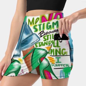 Jupes pas contre la stigma-no stigma collection woman fashion 2024 pant jupe mini bureau short