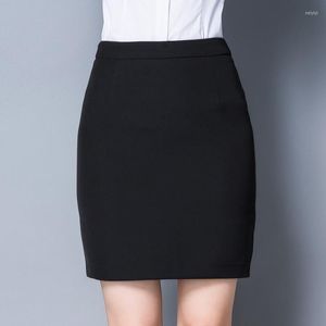 Rokken Zomer Kantoor Dame Vrouwen Zwarte Rok Koreaanse Mode Mini Hoge Taille Elegante Bodycon Potlood Faldas