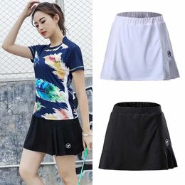 Skirts Summer Sports Skiing en Short Badminton Table Tennis Womens Skorts Ademend en lekbestendig jogging skiën Y240508