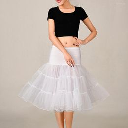Faldas Sweet Wedding Crinoline Multi Layers A-Line Mujeres Underskirt Pure Color Prom Petticoat
