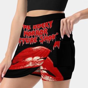 Jupes The Horror Picture Show Women's Jirt's Aesthetic Fashion Short Time Warp