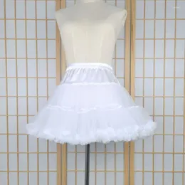 Rokken Vrouwen Petticoats 35 Cm Dagelijkse Wolken Lolita Tutu Rok Ondersteuning Bloemenmeisje Zacht Gaas Gewelddadige Zonder Been Gezwollen Mini onderrok