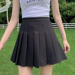 Rokken vrouwen geplooide rok meisjes dans mini schattige Japanse schooluniformen dames jupe kawaii preppy stijl plaid rokken