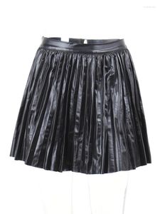 Skirts Women's Short Half Skirt 2024 Spring Fashion Fashion Music Festival Sweetheart Leather Woman