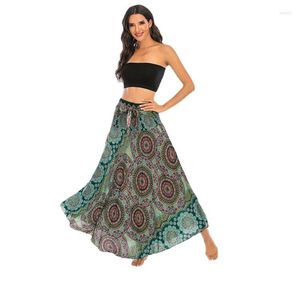 Jupes Femmes Jupe Hippie BOHO Thai Robe Une Pièce Plage Faldas Mujer Moda Micro Robes De Soirée Bandage