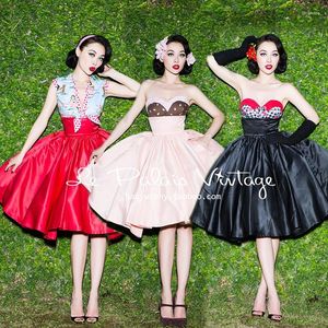 Jupes femmes vintage 50s largeur bande de taille cercle swing midi jupe rockabilly pin-up saia plus taille élégante jupe