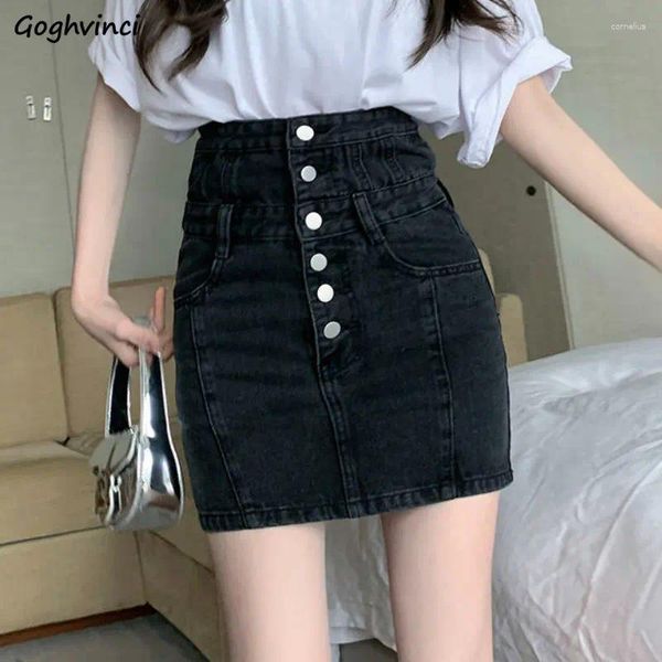 Jupes femmes Vintage doux été personnalité Denim Streetwear Empire femme élégant décontracté Style coréen mince Sexy Mini