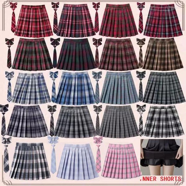 Faldas XS- 5xl Falda Falda preppy Plaides Interios Portos