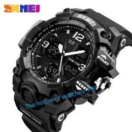 Skmei 1155B usine prix de gros chronographe LED étanche marque personnalisée montre numérique sport poignet hommes montre
