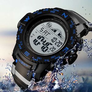 SKMEI Merk Heren Sporthorloge Digitale Chronograph LED Alarm Watch 50m WATHWROFROWERDE EL-licht Horloges Relogio Masculino1380 G1022