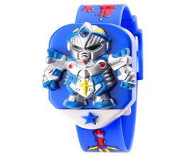 Skmei Brand Robot Cartoon Kid Watches Lovely Boys Boys Electronic Wristwatch pour Gift Digital Girls Clock Relogi Infanti 1751L25201876200