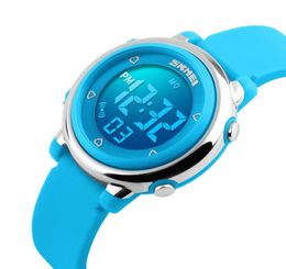 Skmei Children Watch Led Digital Sports Relojes Mujer Boys Girls Fashion Kids Cartoon Jelly Waterproof Relogio Feminino 20186976110