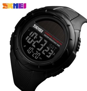 Skmei Compass Solar Watches Mens Petomètre Calories Calories Wrists Men Digital Outdoor Sport Alarm Hour Chrono Reloj Hombre 14885060824