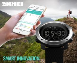 Skmei Pareja Smart Watch Men calorías Bluetooth Watches CALORES CALL RECERDOR DE VISO DIGITAL IMPRESIONAL RELOJ Hombre 1285 12875423438