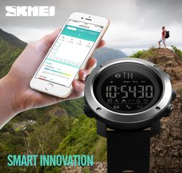 Skmei Pareja Smart Watch Men calorías Bluetooth Watches CALORES CALL RECERDOR DE VISO DIGITAL DIGITAL RELOJ Hombre 1285 12873119360
