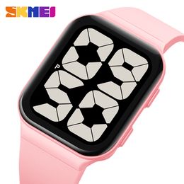 SKMEI Orologio digitale per uomo Donna Sport di lusso Orologio da polso impermeabile Luce a led con data Settimana Bracciale da uomo Marca originale 2023