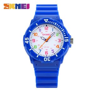 Skmei Fashion Casual Children Gift GiftS 50m Imperproping Quartz Wrist Wrists Kids Clock Boys Hours Girls Étudiants Girls Regardez 10438206995