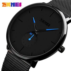 Skmei Fashion Men Bekijk kwarts polshorloges vrouwen kijken 30m waterdichte grote wijzerplaat kwarts horloge relogio masculino 9185311u