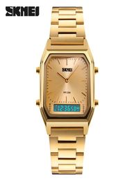 Skmei Luxury Gold Watch Mods Fashion Casual Waterproof Digital Quartz Wrist Watches Relogio Masculino Masculino Reloj Sports Watches 1229763359
