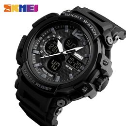 SKMEI Mannen Kijk 50m Waterdichte Digitale Mode Horloges Outdoor Sport Heren Horloges Erkeek Saat Klok Relogio Masculino 1343 X0524