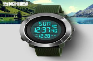 Skmei Men039 Fashion Sport Regardez les hommes Digital LED Horloge électronique homme militaire imperméable Watch Femmes Relogie Masculino2266243
