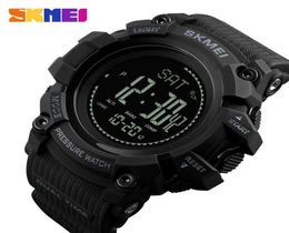 SKMEI montres d'extérieur hommes pression boussole Sport montres numériques altimètre météo Tracker étanche reloj hombre 1358 21074967377