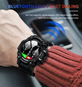 Skmei Sport Man Smart Watch WORDEN VOORWAARS VOORWAARDEN CALORIE BLUETOOTH Smartwatch beantwoord de telefoonpolmanchan voor Android iOS