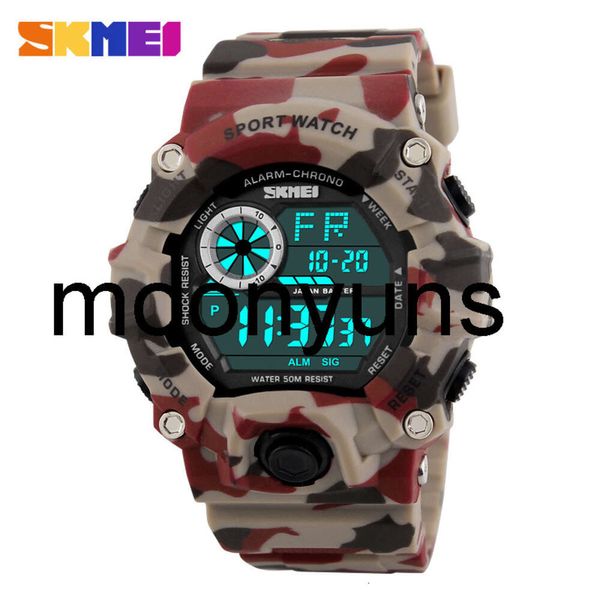 skmei watch skmei g style mascules sports montres chronograph chronograph throst wrists camouflage résistant aux chocs montre homme erkek saat ly191213 haute qualité