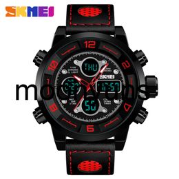 Skmei Watch Skmei Outdoor Sports Digital Watch Men 3Bar waterdichte chronograaf stopwatch dubbele display polshorloges relogio masculino 1371 hoge kwaliteit