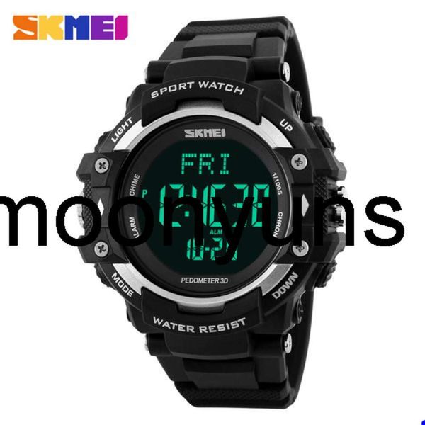 skmei watch skmei montres marques hommes 3D podomètre insendrate moniteur calories affichage numérique surveiller les montres sportives extérieures relogio masculino cadeau t3 haute qualité