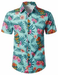 Crâne 3D Chemises imprimées Chemises hawaïennes pour femmes pour hommes Blouses Vocati Chemise à revers floral Cuba Camisas Vêtements pour hommes Graphique l6QL #