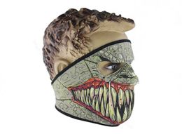 Skull Bandana Volledig masker Skiën Warm fiets Motorfietshelmhals Nek Gezicht Masker Paintball Ski Sport Hoofdband Halloween Party Mask 13Models