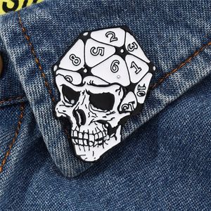 Schedel Broches Cosplay Charm Legering Ghost Pompoen Hoed Rode Wijn Goblet Pins Badge Zuid-Amerikaans Voor Vrouwen Mannen Sieraden Halloween Party