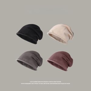 Casquettes de crâne, bonnet à motif de lettres, chapeau tricoté de rue à la mode