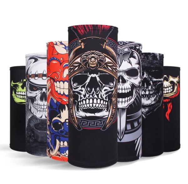 Bufanda de cabeza de Calavera, tubo Tubular sin costuras, bufanda para montar, pañuelos de poliéster, Baberos, deporte al aire libre, bicicleta, bufanda mágica, Bandana a la venta