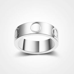 Love Ring Designer Ring Mens Bijoux Luxury Anneaux d'accessoires de mode vintage Party Simple Bague Creative plaqué Silver Gold Designer Bijoux Women Women Ring