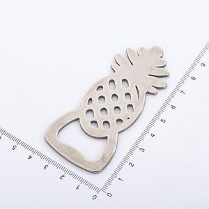 Schedel Rose Flower Pineapple Ballon Lover Cross Style Metal Bierflesopener voor Bruiloft Gift Gunsten