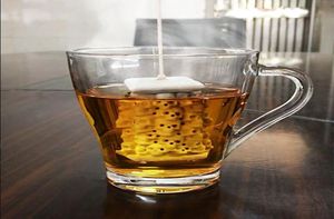 Totenkopf-Turm-Silikon-Tee-Ei, lose Blätter, niedliches Teesieb, FDA LFGB-Standard, kreativer Teebeutelfilter, Küchenutensilien 1525999