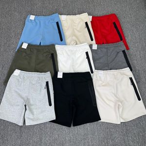 Pantalon pour homme bleu ciel short en polaire technique de haute qualité pour homme pantalon de survêtement réfléchissant à fermeture éclair CU4504 S-XXL