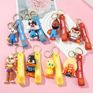 Sky Slam Dunk Cartoon Keychain Couple Exquisite Doll Small Doll Bag Pendant Creative Car Keychain