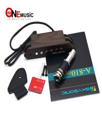 Skysonic passif acoustique Guitare Sound Hole Pickup Humbucker A810 Sound clair avec ton et contrôle de volume Finition en bois naturel2119798